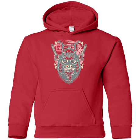 Sweatshirts Red / YS Samurai Pizza Cat Youth Hoodie