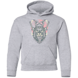Sweatshirts Sport Grey / YS Samurai Pizza Cat Youth Hoodie
