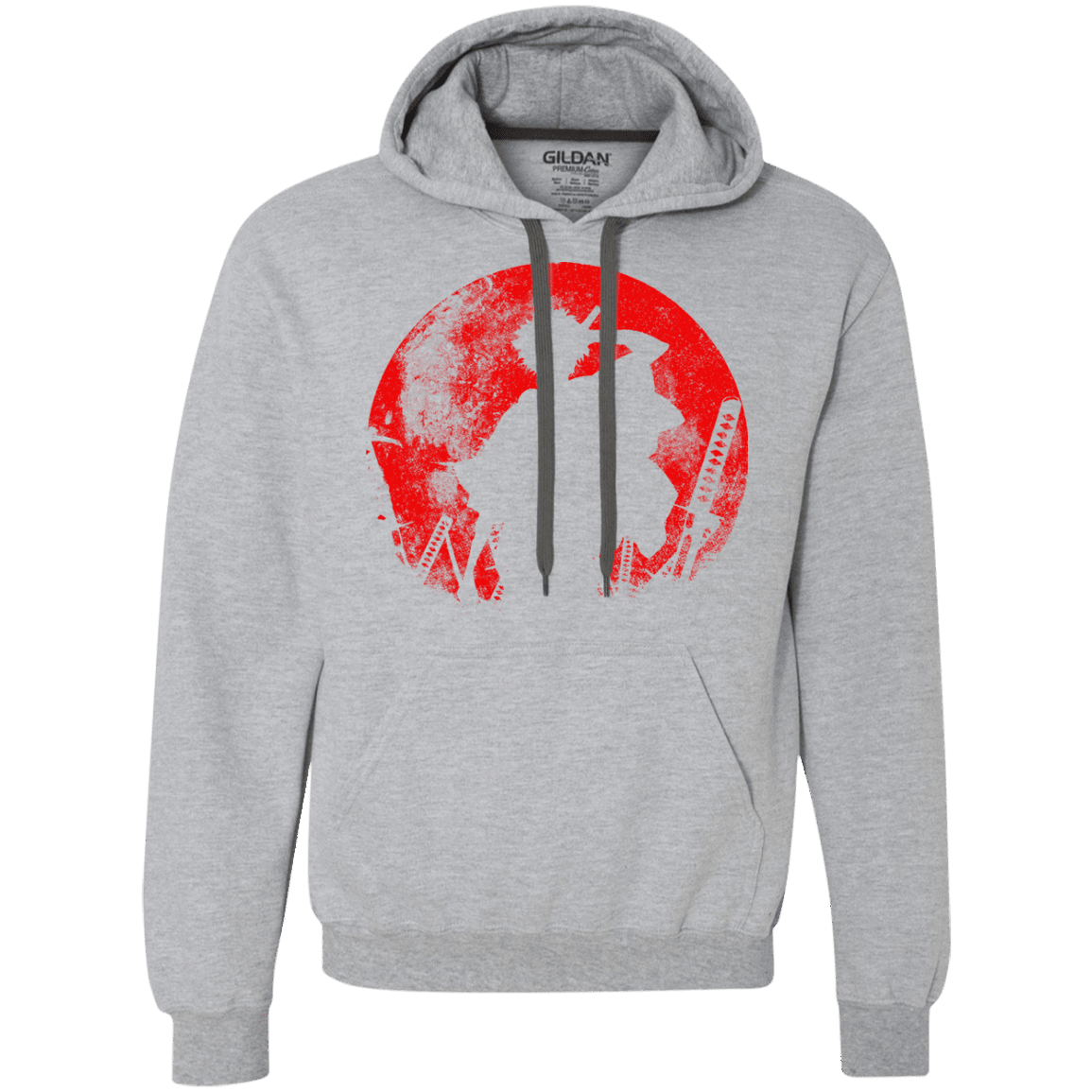 Sweatshirts Sport Grey / S Samurai Swords Premium Fleece Hoodie