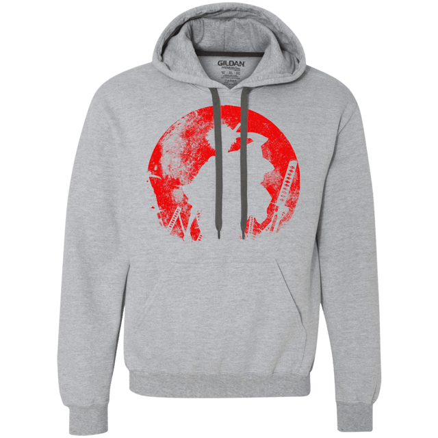 Sweatshirts Sport Grey / S Samurai Swords Premium Fleece Hoodie