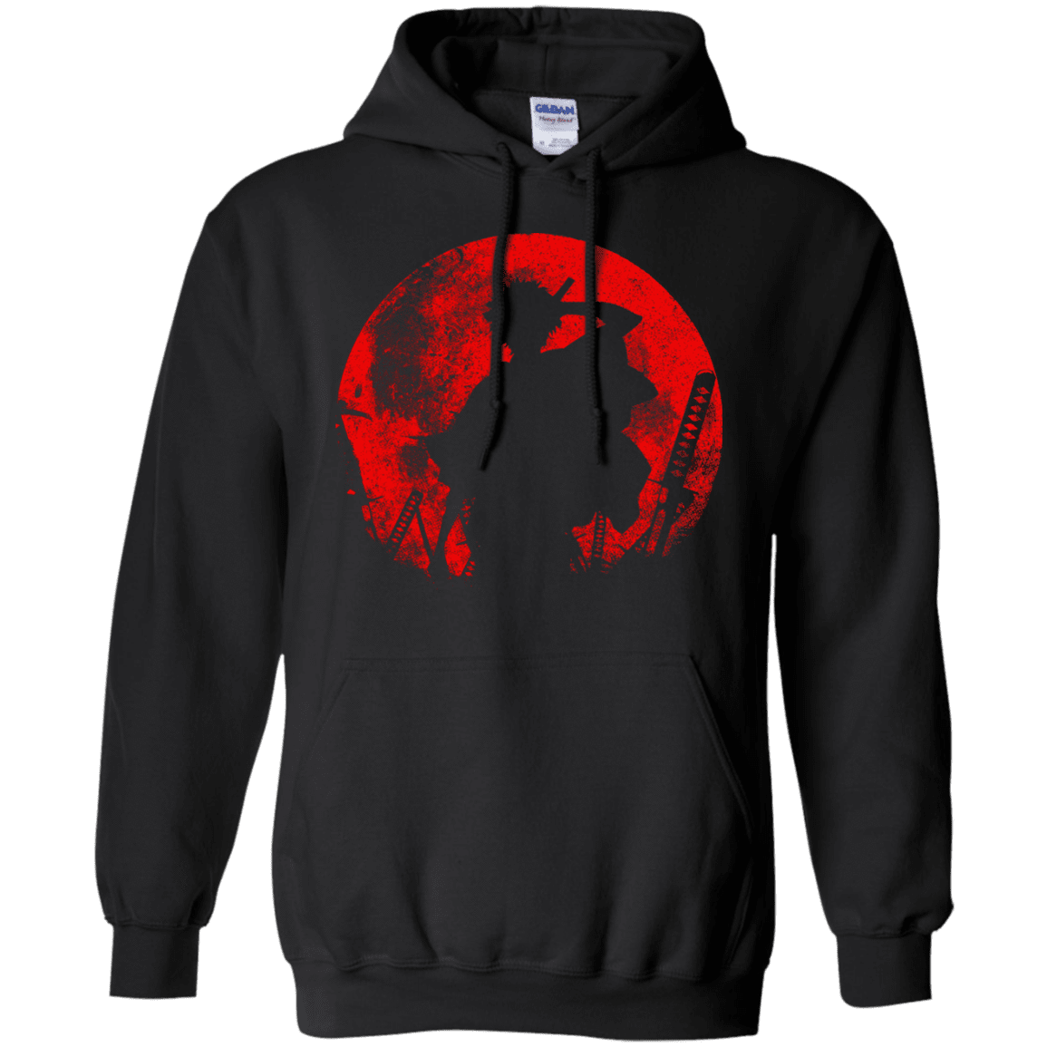 Sweatshirts Black / S Samurai Swords Pullover Hoodie