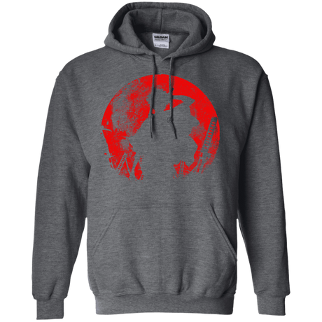 Sweatshirts Dark Heather / S Samurai Swords Pullover Hoodie