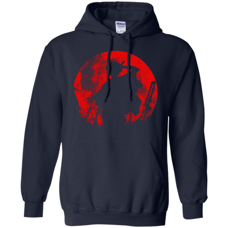 Sweatshirts Navy / S Samurai Swords Pullover Hoodie