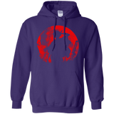 Sweatshirts Purple / S Samurai Swords Pullover Hoodie