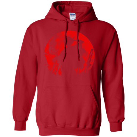 Sweatshirts Red / S Samurai Swords Pullover Hoodie