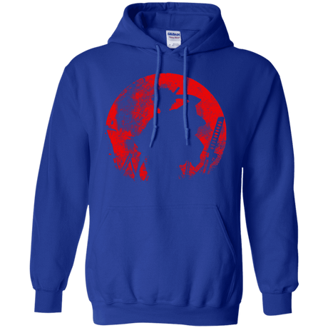 Sweatshirts Royal / S Samurai Swords Pullover Hoodie