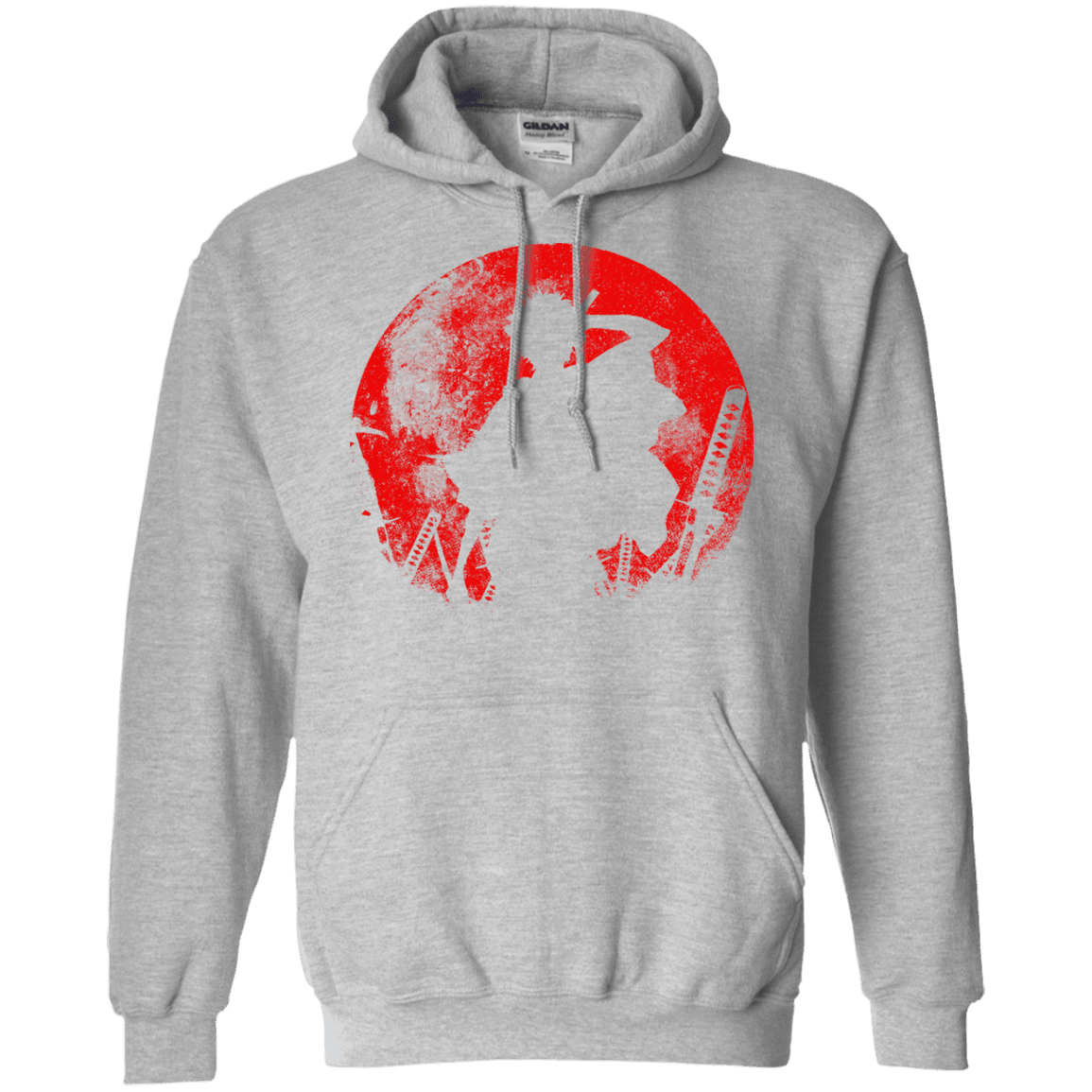Sweatshirts Sport Grey / S Samurai Swords Pullover Hoodie