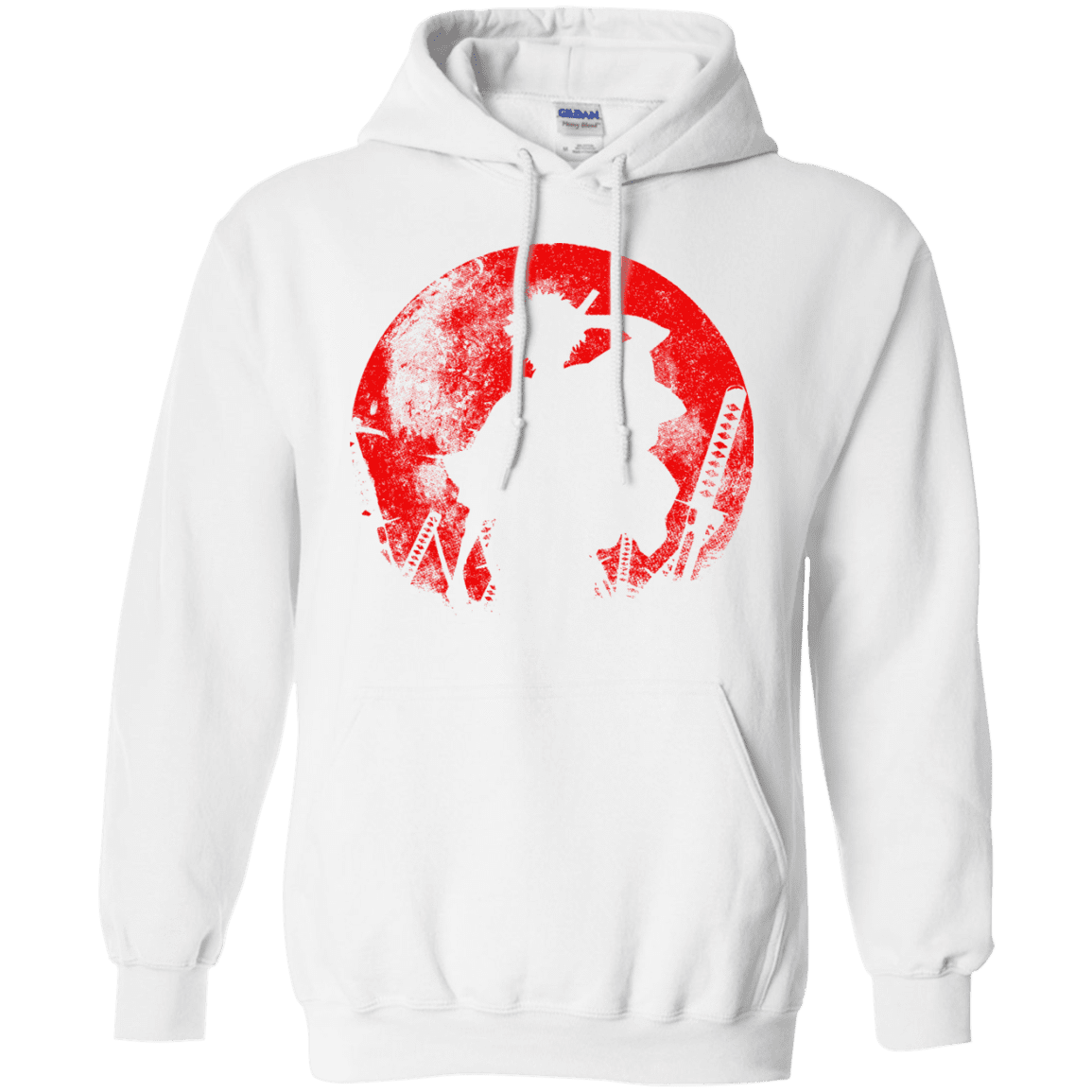 Sweatshirts White / S Samurai Swords Pullover Hoodie