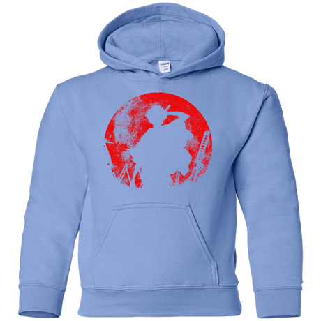 Sweatshirts Carolina Blue / YS Samurai Swords Youth Hoodie