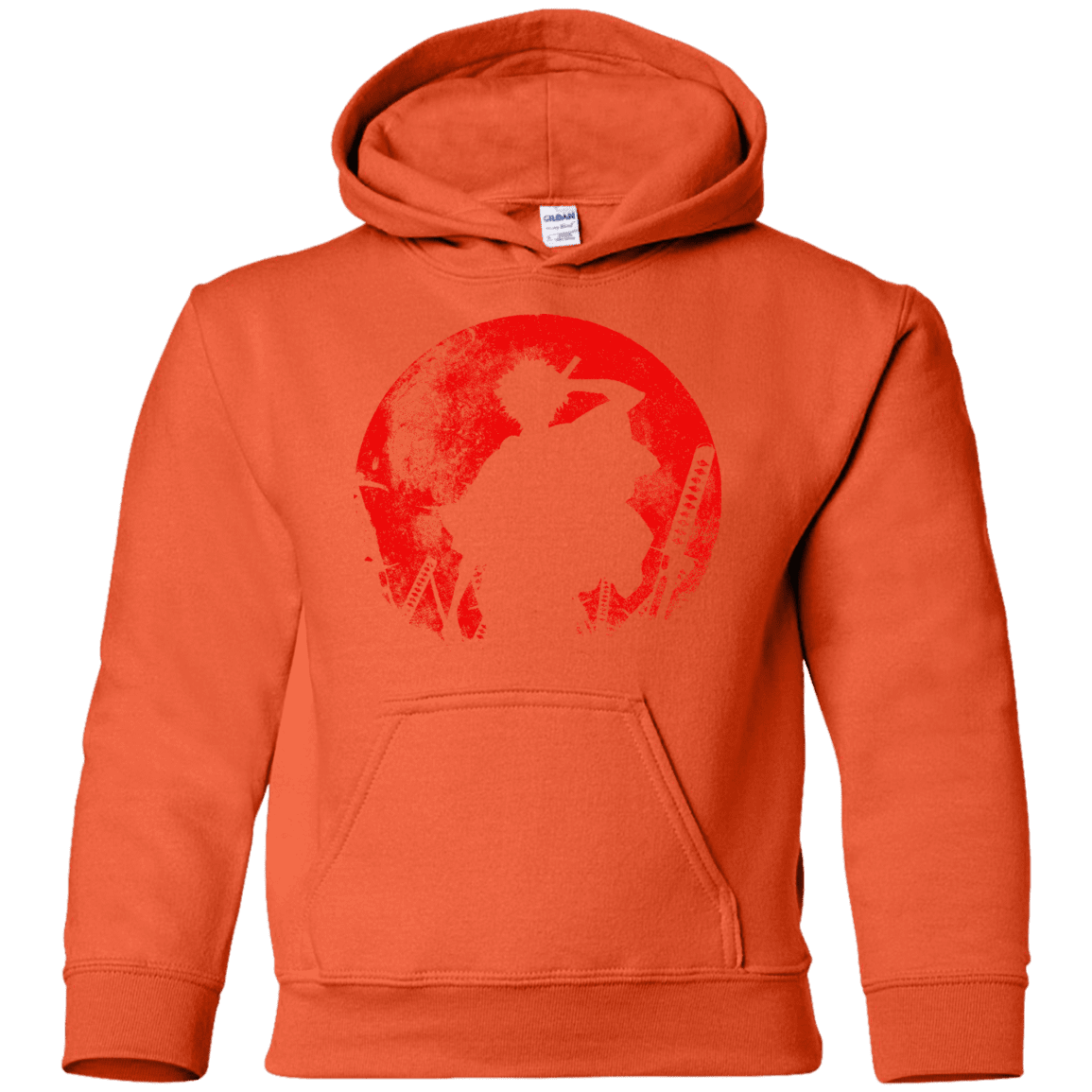 Sweatshirts Orange / YS Samurai Swords Youth Hoodie