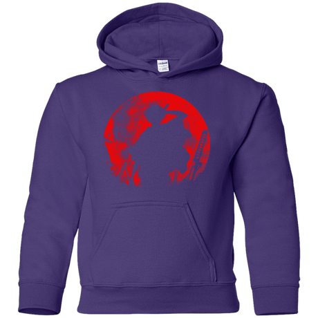 Sweatshirts Purple / YS Samurai Swords Youth Hoodie