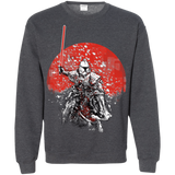 Sweatshirts Dark Heather / S Samurai Trooper Crewneck Sweatshirt