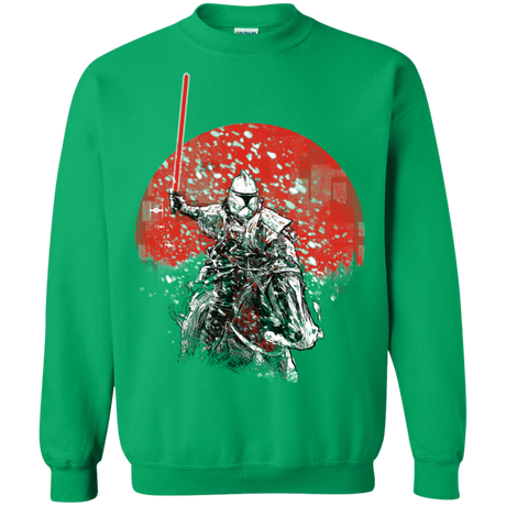 Sweatshirts Irish Green / S Samurai Trooper Crewneck Sweatshirt