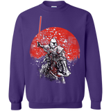 Sweatshirts Purple / S Samurai Trooper Crewneck Sweatshirt