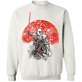 Sweatshirts White / S Samurai Trooper Crewneck Sweatshirt