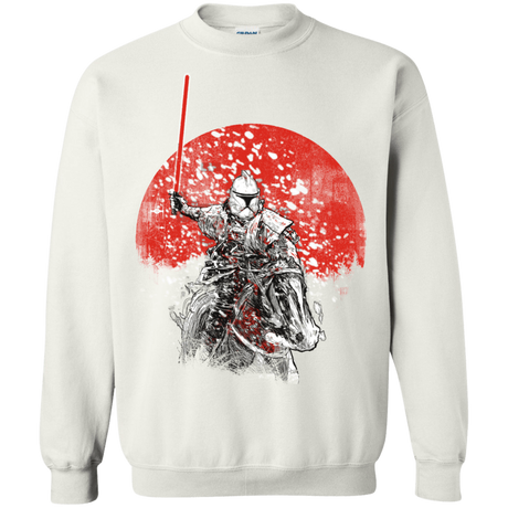 Sweatshirts White / S Samurai Trooper Crewneck Sweatshirt