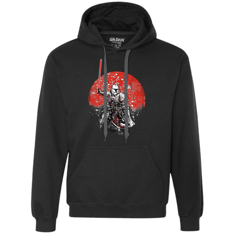 Sweatshirts Black / S Samurai Trooper Premium Fleece Hoodie