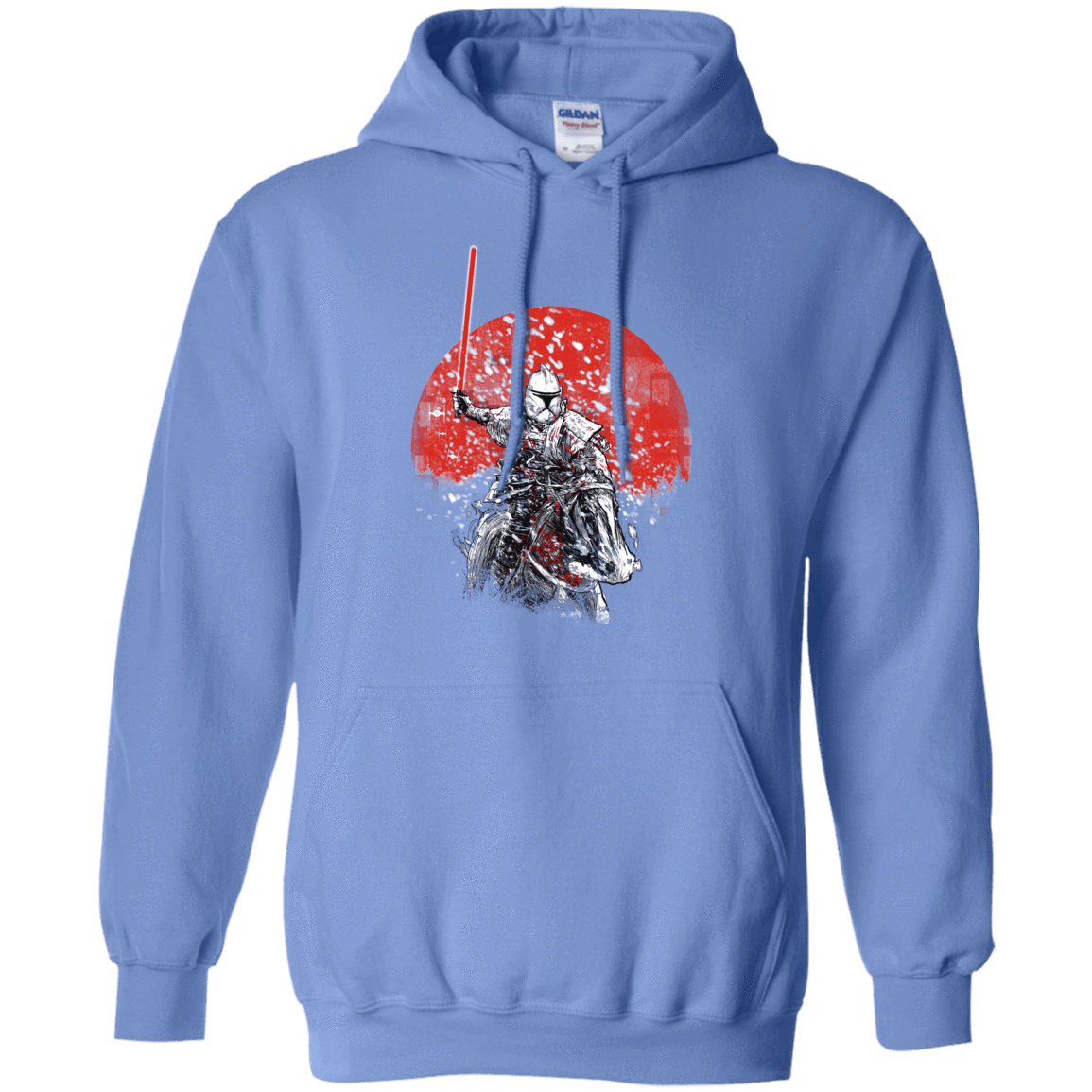 Sweatshirts Carolina Blue / S Samurai Trooper Pullover Hoodie