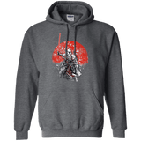 Sweatshirts Dark Heather / S Samurai Trooper Pullover Hoodie