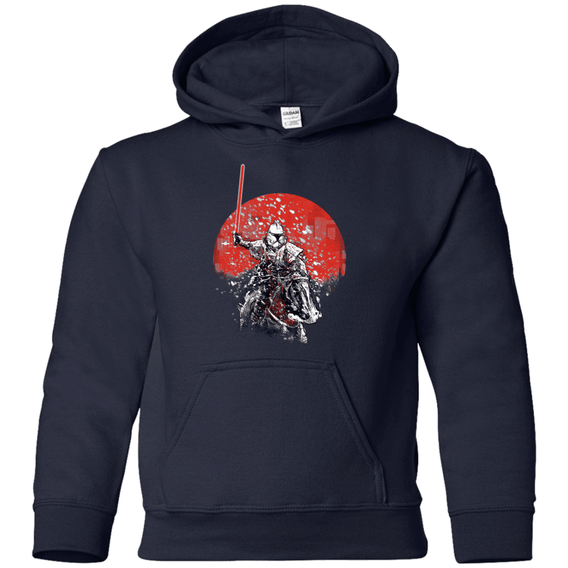 Sweatshirts Navy / YS Samurai Trooper Youth Hoodie