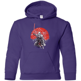 Sweatshirts Purple / YS Samurai Trooper Youth Hoodie