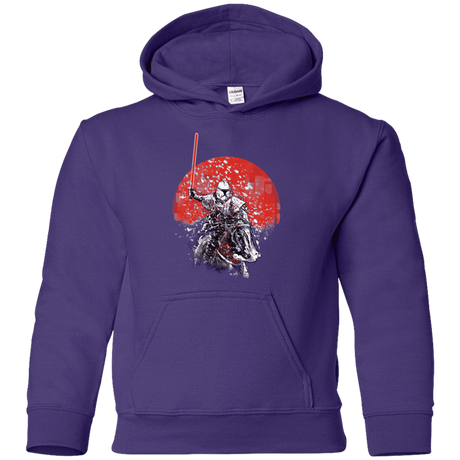 Sweatshirts Purple / YS Samurai Trooper Youth Hoodie