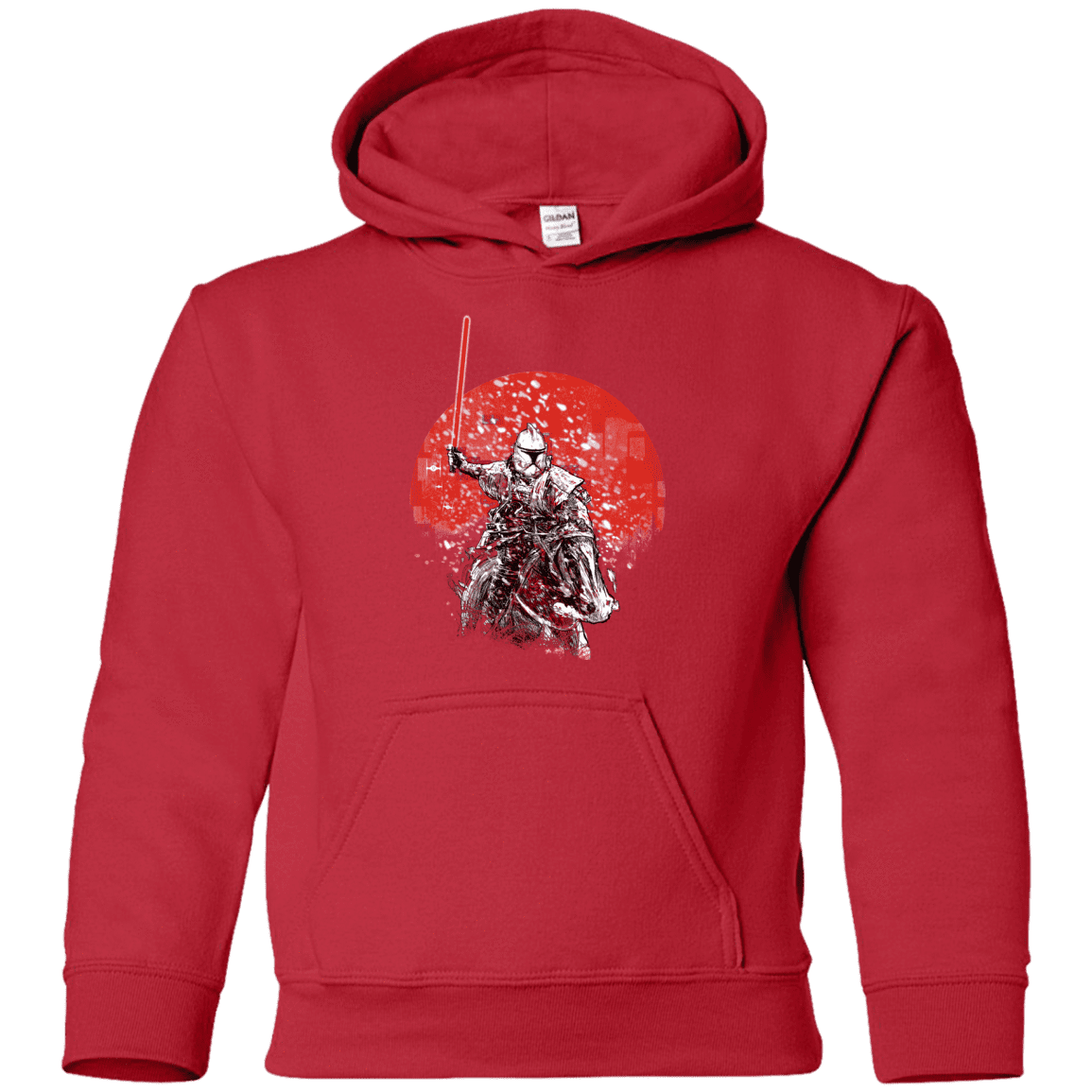 Sweatshirts Red / YS Samurai Trooper Youth Hoodie