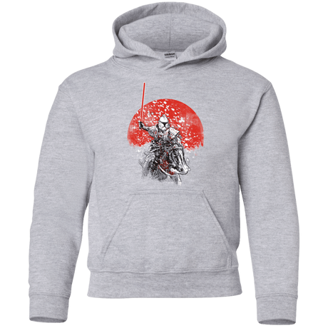 Sweatshirts Sport Grey / YS Samurai Trooper Youth Hoodie