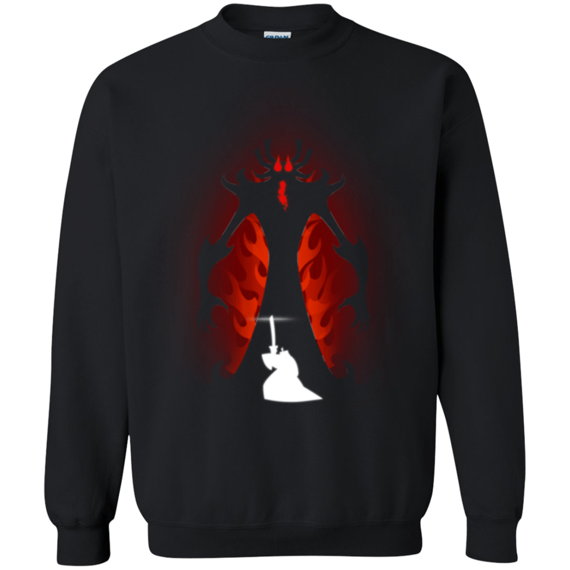 Sweatshirts Black / Small Samurai vs Demon Crewneck Sweatshirt