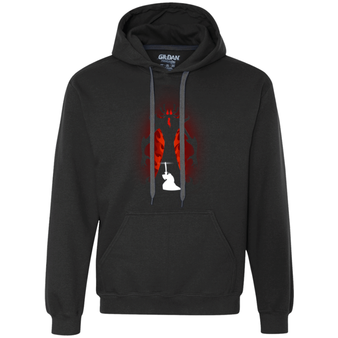 Sweatshirts Black / Small Samurai vs Demon Premium Fleece Hoodie