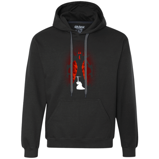 Sweatshirts Black / Small Samurai vs Demon Premium Fleece Hoodie