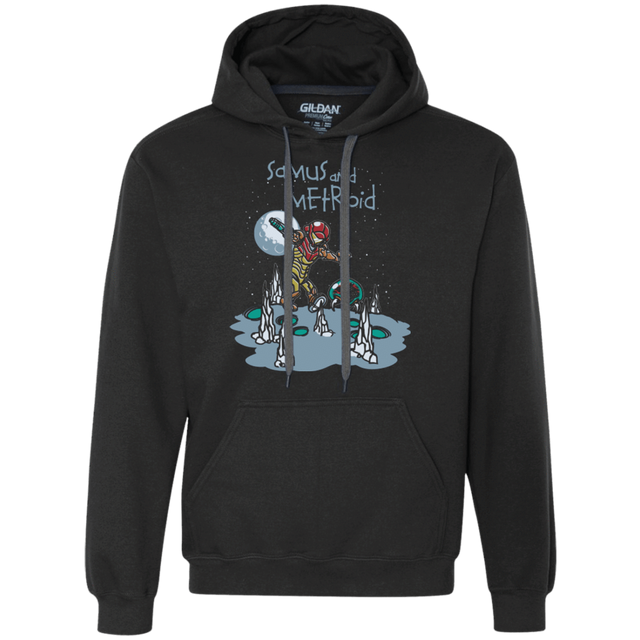 Sweatshirts Black / Small Samus and Metroid Premium Fleece Hoodie