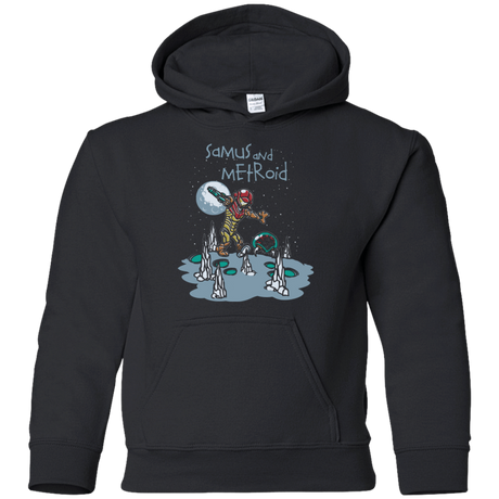Sweatshirts Black / YS Samus and Metroid Youth Hoodie