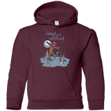 Sweatshirts Maroon / YS Samus and Metroid Youth Hoodie