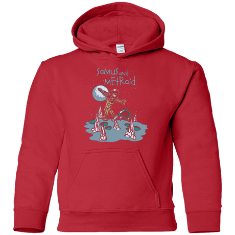 Sweatshirts Red / YS Samus and Metroid Youth Hoodie