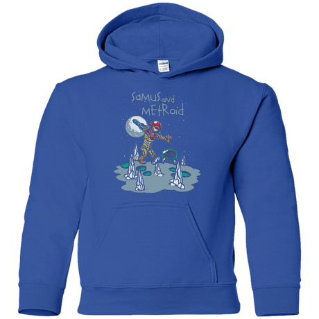 Sweatshirts Royal / YS Samus and Metroid Youth Hoodie