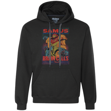 Sweatshirts Black / Small Samus Aran Propaganda Premium Fleece Hoodie