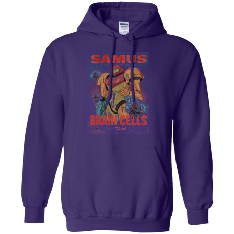 Sweatshirts Purple / Small Samus Aran Propaganda Pullover Hoodie