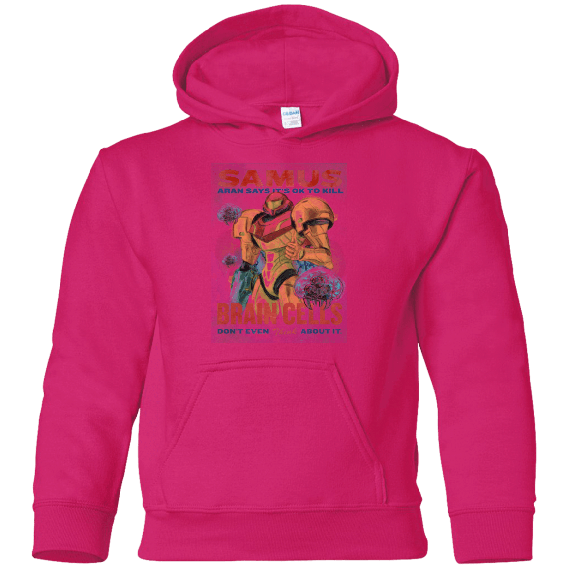 Sweatshirts Heliconia / YS Samus Aran Propaganda Youth Hoodie