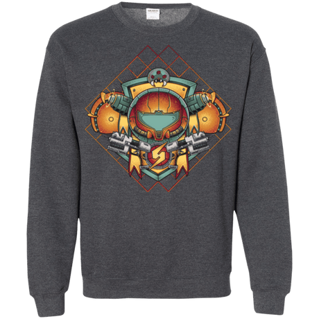 Sweatshirts Dark Heather / Small Samus crest Crewneck Sweatshirt