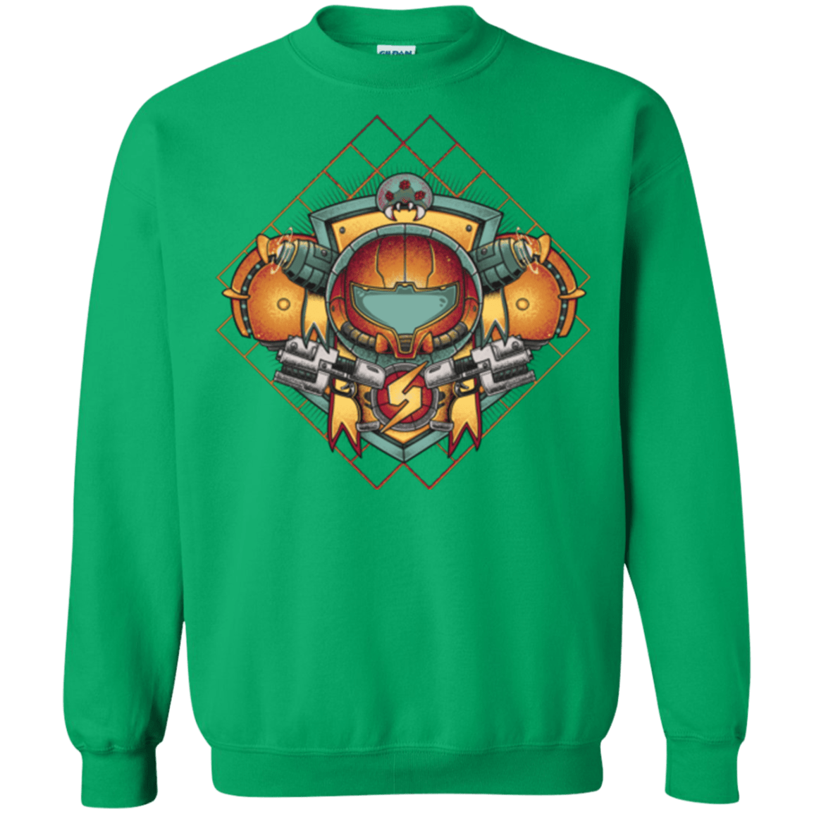 Sweatshirts Irish Green / Small Samus crest Crewneck Sweatshirt