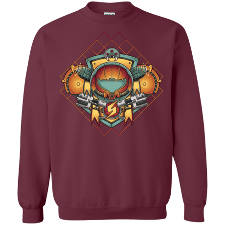 Sweatshirts Maroon / Small Samus crest Crewneck Sweatshirt