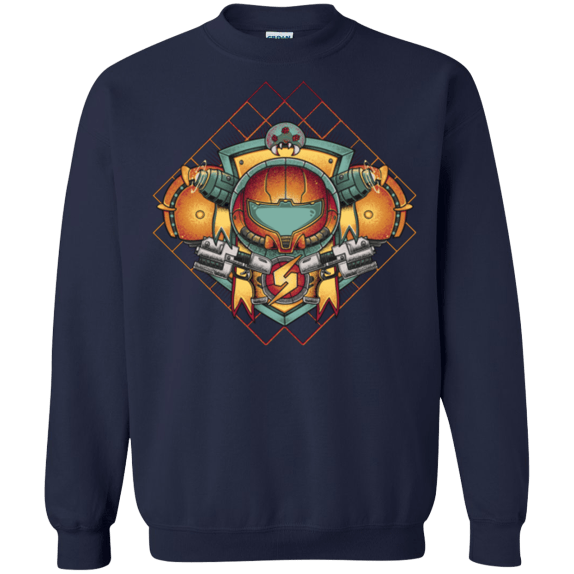 Sweatshirts Navy / Small Samus crest Crewneck Sweatshirt