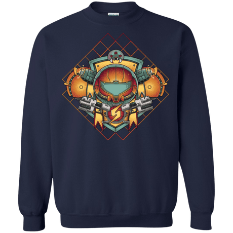 Sweatshirts Navy / Small Samus crest Crewneck Sweatshirt