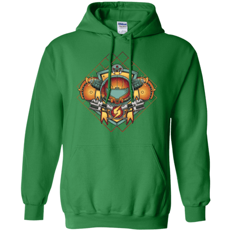 Sweatshirts Irish Green / Small Samus crest Pullover Hoodie