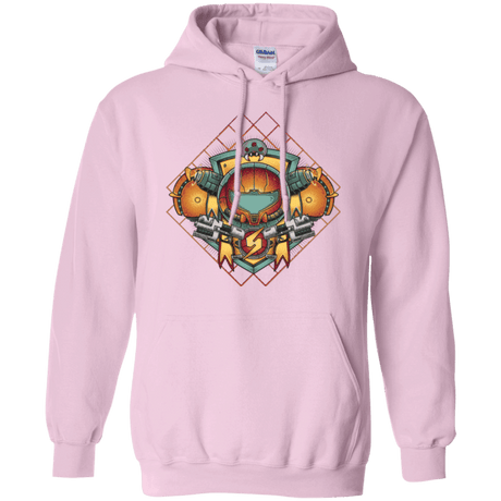 Sweatshirts Light Pink / Small Samus crest Pullover Hoodie