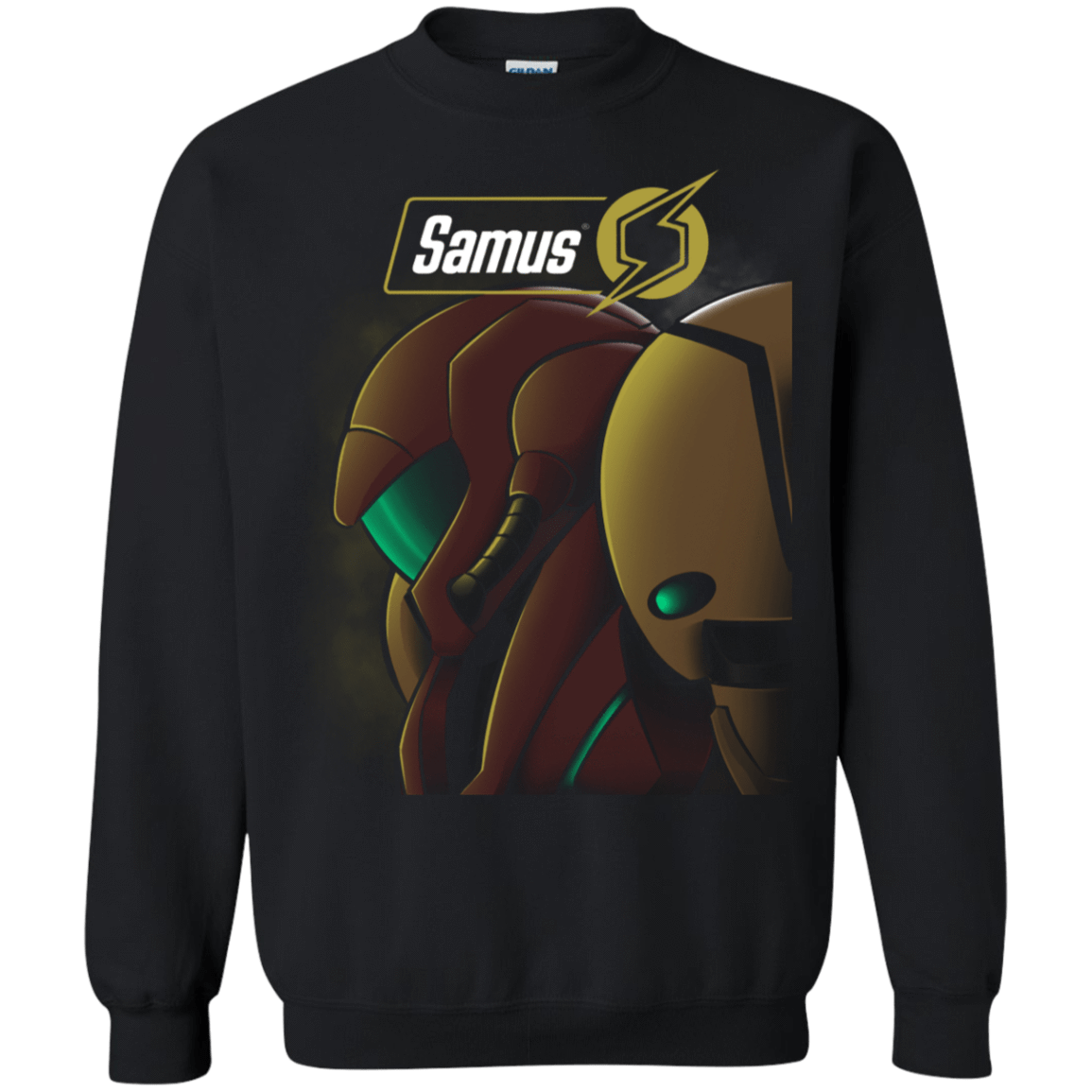 Sweatshirts Black / S Samus Crewneck Sweatshirt