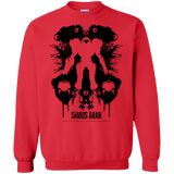 Sweatshirts Red / Small Samus Ink Blot Crewneck Sweatshirt