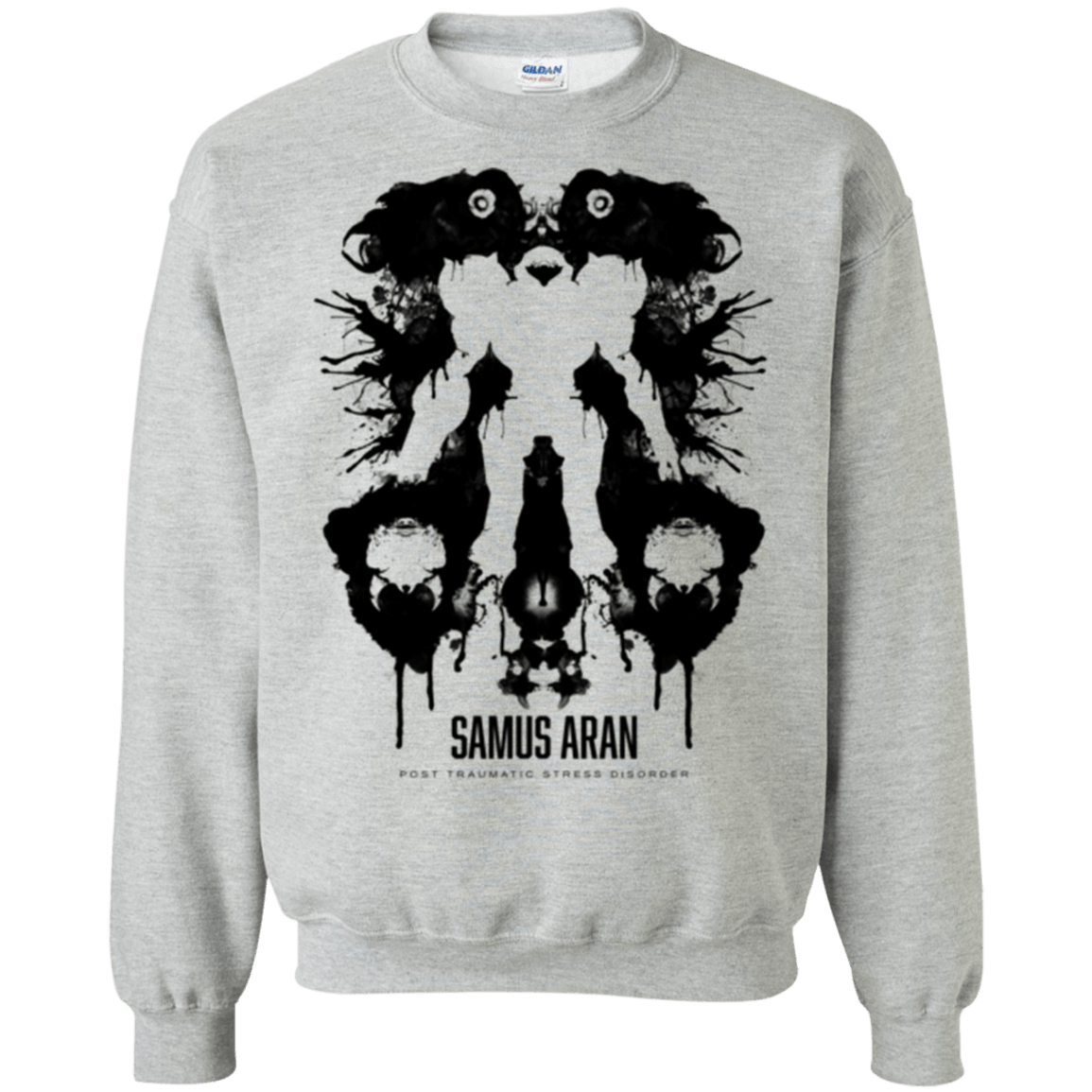 Sweatshirts Sport Grey / Small Samus Ink Blot Crewneck Sweatshirt