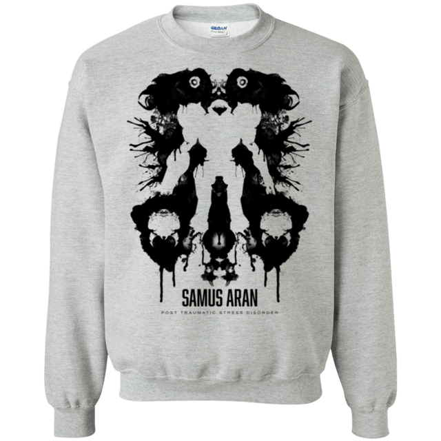 Sweatshirts Sport Grey / Small Samus Ink Blot Crewneck Sweatshirt